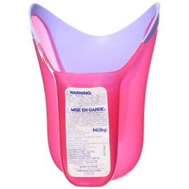 Nuby Tear Free Rinse Pail, Pink/purple