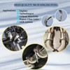 Elifecenter 3.5 Inch Exhaust V band Clamp 3-1/2" Stainless Steel