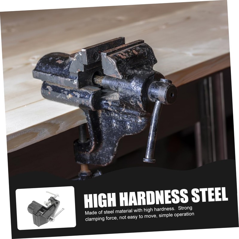 DOITOOL Rotating Mini Vise Clamp Heavy-duty Table Vise for Woodworking