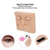 Eyelash Mannequin Head Replaced Eyelids Realistic Reusable 3D Lash Extension