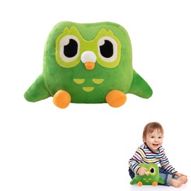 Green Owl Plush Toy, Soft Cartoon Owl Throw, Cushion Plush Owl Toy, Plush Toy with Cartoon Pattern, Owl Plush Toy Doll for Home Decor Children Birthday Gift for Children and Fans