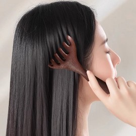 Gua Sha Brush Scalp Massage Comb Face Shoulder M13306 12ea