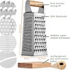 WALDWERK Design Grater (24.5 x 10.5 cm) – Stainless Steel