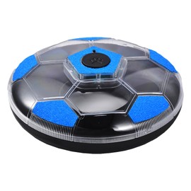 Interactive Dog Chasing and Slow Feeder Toy, Music and Lights, Blue and White (Black & Blue)
