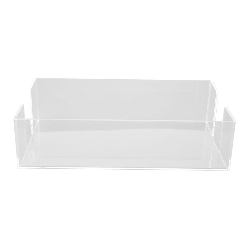 Napkin Tray Storage Holder Transparent Acrylic Modern 9.5x5.5x2.5in Large Capacity