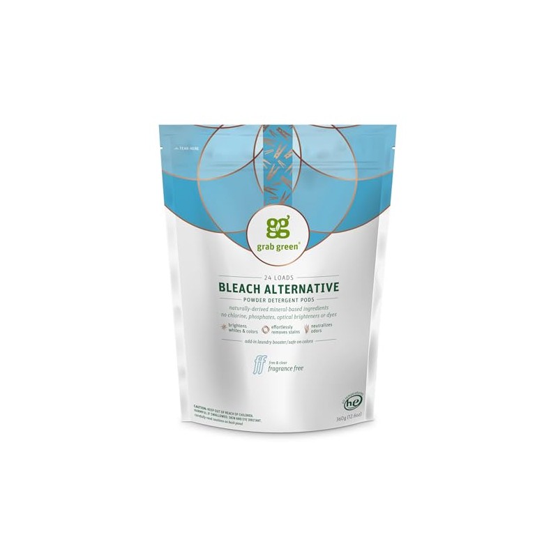 GRABGREEN Bleach Alternative 24 Loads, 24 CT