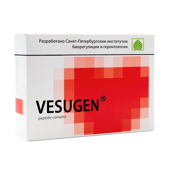 GARMONIA Vesugen - Synthesized Blood Vessels Peptide Bioregulator - 60