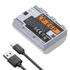 K&F CONCEPT LP-E6P Battery, 2520mAh USB-C R6 Mark III Battery