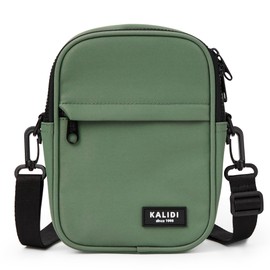 KALIDI Crossbody Sling Bag for Women Men Multi Position Small Purse Waist Fanny Pack with 2 Adjustable Strap