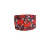 3" Wide Navy Blue Red Digital Camo Printed Grosgrain Cheer Bow Ribbon