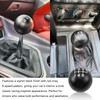 6 Speed Weighted Aluminum Shift Knob 3/8"-16 Thread
