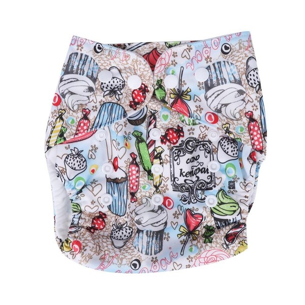 Reusable Cloth Nappy, Waterproof, Washable, Adjustable Polar Fleece Pocket Nappies