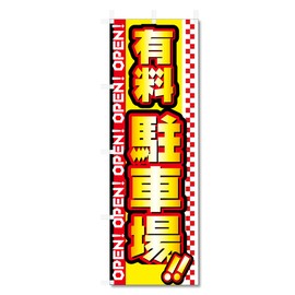 Streamer Flag Parking Lot Related (600 x 1800) (Paid Parking Lot 5-17590)