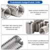 Reducing Nut, 12 Pieces Thread Insert, M8 to M10 Reducing