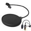 Microphone Pop Screen | Wind Screen Microphone - Professional Double-Layer