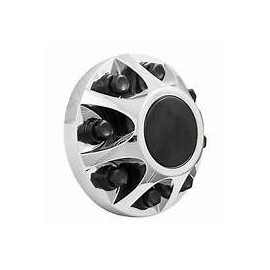 New Wheel Cap for 2011-2017 Sierra 3500 or Chevy Silverado 3500 1-ton Dually Front Wheel Hub Center Cap Chrome