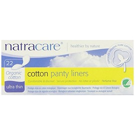 Natracare Organic Cotton Ultra Thin Panty Liners, Made with Certified Organic Cotton (1 Pack, 22 Liners Total)