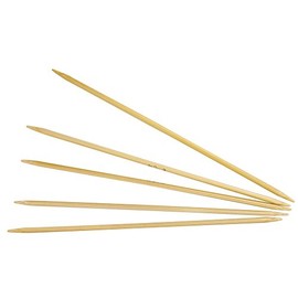 Hamanaka Amami Sock Needles, Length 5.7 inches (14.5 cm), No. 3 H250-315-3