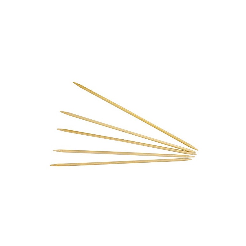 Hamanaka Amami Sock Needles, Length 5.7 inches (14.5 cm), No.