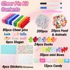 Hodvya 80 PCS Cheer Pins Spirit Clips Include 80 PCS