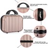 Tolida Makeup Travel Case, Hard Shell Cosmetic Organizer Bag with