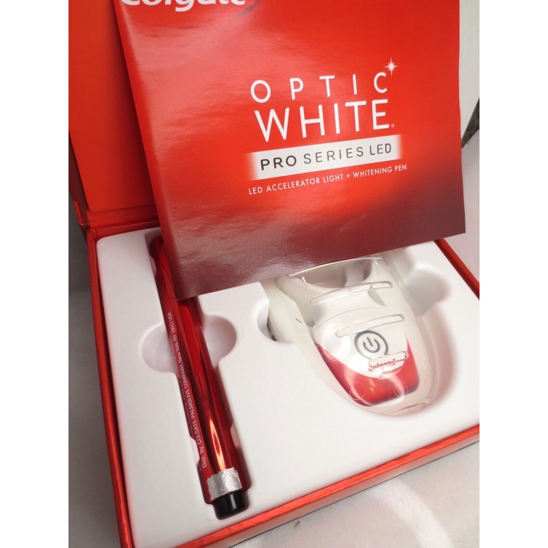 COLGATE OPTIC WHITE PRO SERIE LED DEVICE LIGHT TEETH WHITENING