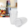 2Pcs Juicer Cup Transparent Mug Replacement Food Blender Accessory Fit