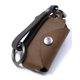 [NONINA] Genuine Leather Key Case, Made in Japan for Toyota RAV4 C-HR Prius, Corola, Camry, Land Cruiser Prado, Crown, Prius, Yaris, Yaris Cross, Harrier, Noah, Rankle, Alphard, Shell Type 2 Button