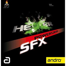 ANDRO Hexer Powergrip SFX Rubber Green 2.1 mm