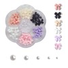 Nail Parts, Ribbon, Bowknots, 3D Pearl, Semicircle Pearl, Nail Parts,