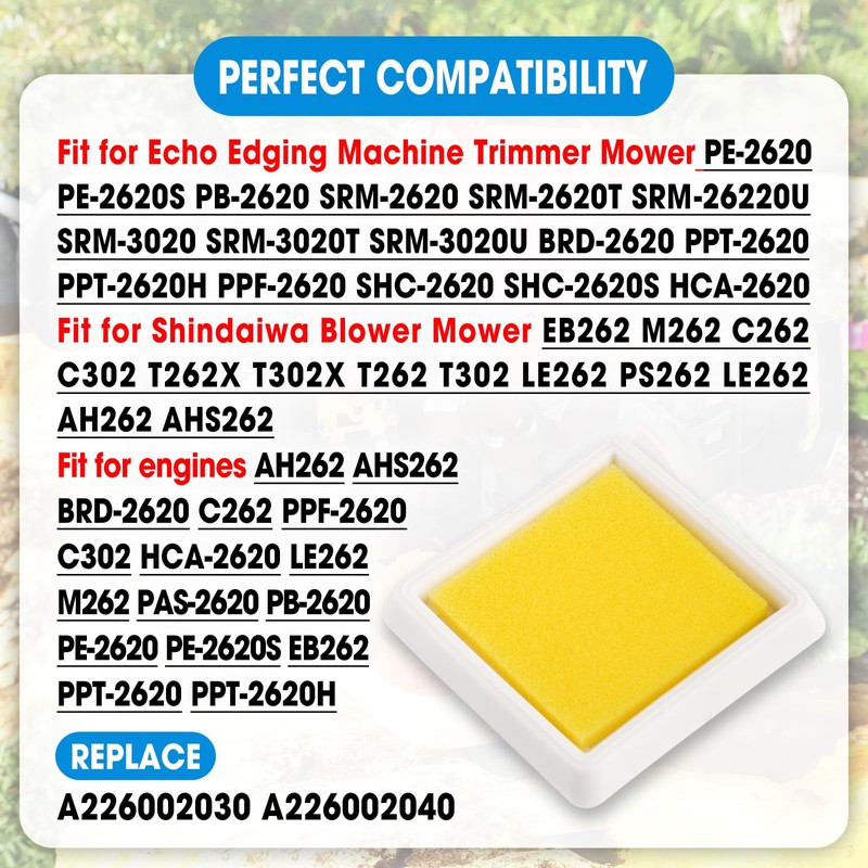 10 Set Air Filter & Pre Cleaner Filter Replace A226002030