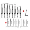 17pcs Hinge Drills Set Self Centering Door Drill Bit Kit