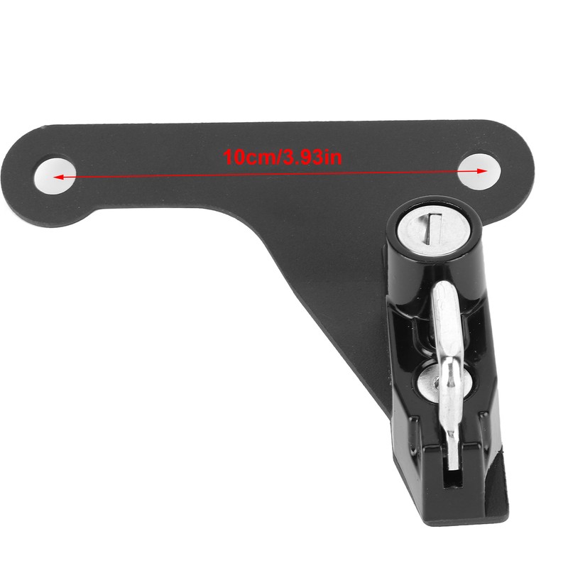Motorcycle Anti Theft Rust Proof Helmet Lock with Keys Fit