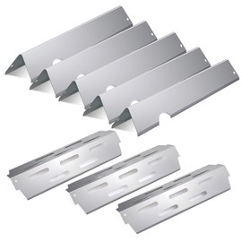 RuiTEERS Grill Replacement Parts Flavorizer Bars for Weber Genesis ii 300 LX 300 Series E-310 E-315 S-335 GS4 Grills, Heat Deflector Barbecue Accessories for Weber 66032 66795 66040