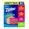 Ziploc Bolsas Ziploc Paquete Surtido De Bolsas 347 Pzas