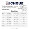 iChoue Pug Clothes Hoodies for Dogs Puppy French Bulldog Frenchie
