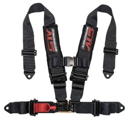 STVMotorsports Safety Harness (4 Point 2 V-Type, Black)