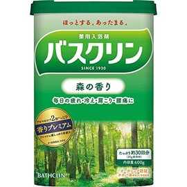 Quasi Drug: Baskrin Forest Scent, 21.2 oz (600 g), Bath Salt, Approx. 30 Doses