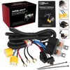 KASLIGHT 1Set 2 Headlight Wiring Harness H4 Relay Harness H6054