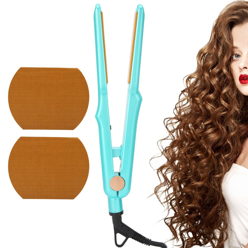 Hair Straightener Temperature Adjustable Hair Straightening Curling Flat Iron