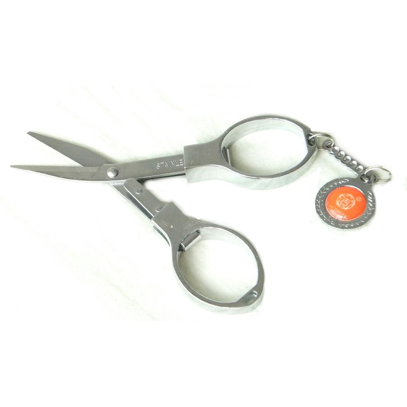 大吉 あ 今ハサミがあれば いつでも どこでも 超小型 折り畳みハサミ 旅行ハサミ 携帯ハサミ ステンレス製