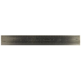 General Tools 676 6-Inch Rigid Stainless Steel Rule