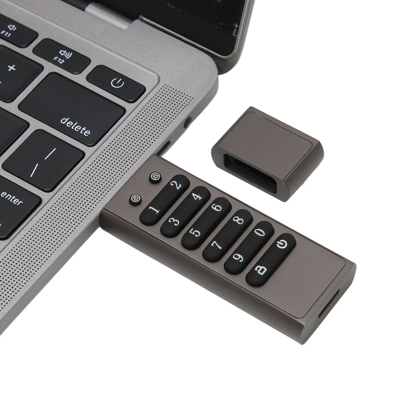 Encrypted USB Drive Secure Encrypted Button USB3.1 100MByet/s High Speed