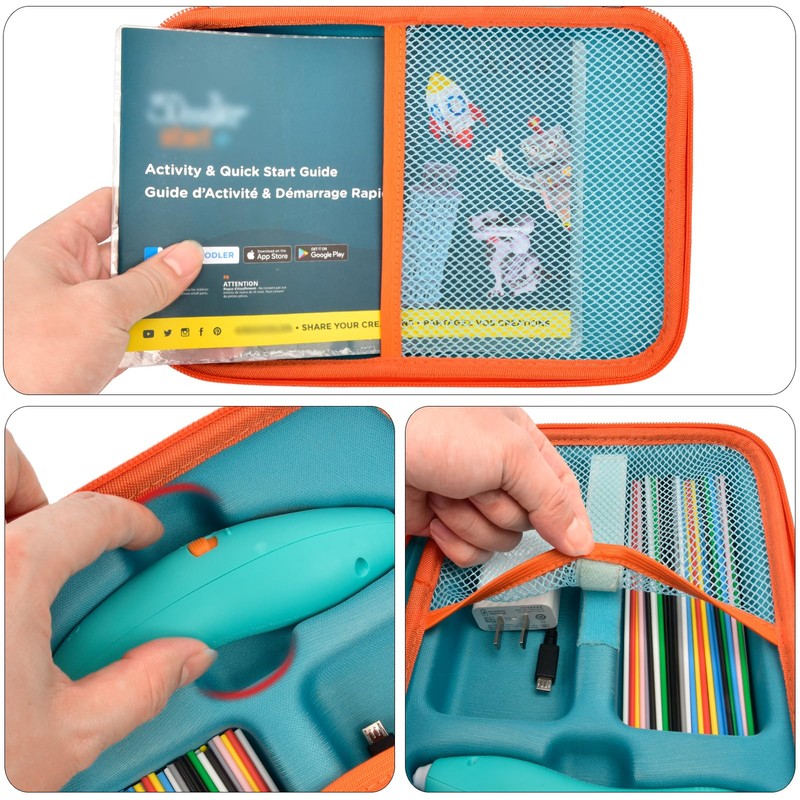 Case Compatible with 3Doodler Start+ Essentials (2023) for 3D Pen