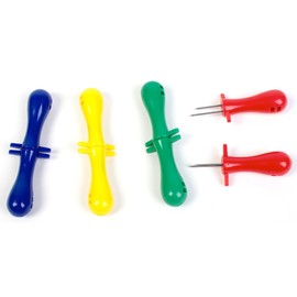 Culinary Elements Stainless Steel Corn Holders for Optimum Comfort and Easy Dining, Set of 8, 1-pack