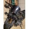 SINLIRU Motorcycle Windshield Front Fly Screen Universal Windscreen