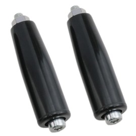 yukata Rotary Handles Lathe Hand Handle Marine Winch Handles Trailer Jack Crank Handwheel milling Machine Accessories M8 Threaded Handle with nut 2pcs (M8*80)