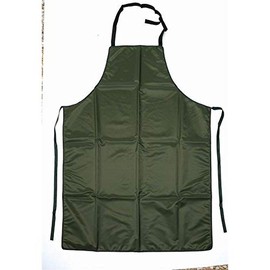 Piantallegra Professional Apron, 75cm x 110cm, Green Nylon, Ideal for Brushcutter, Fish Cleaning, Vegetables or Pet Grooming. Durable and Waterproof, Green, L, Green