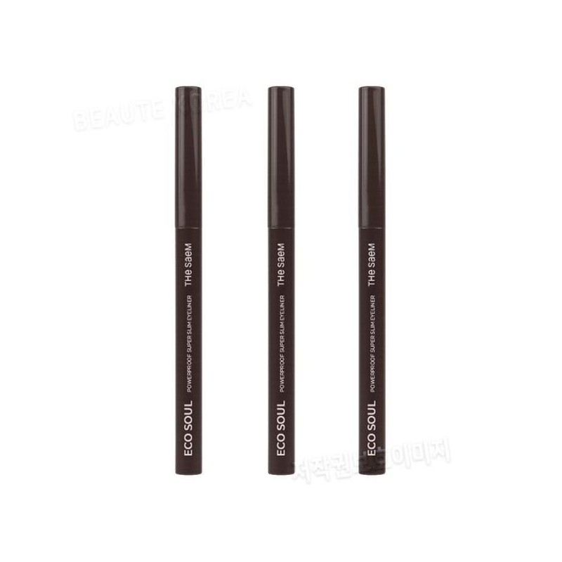 The Saem Eco Soul Power Proof Ultra Slim Eyeliner BK02