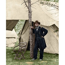 General Ulysses S. Grant Cold Harbor, Virginia, June 1864 Color Photo